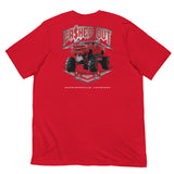 Ca$hed Out Tee- Red/Charcoal