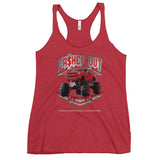Ca$hed Out Mega Truck Racerback Tank