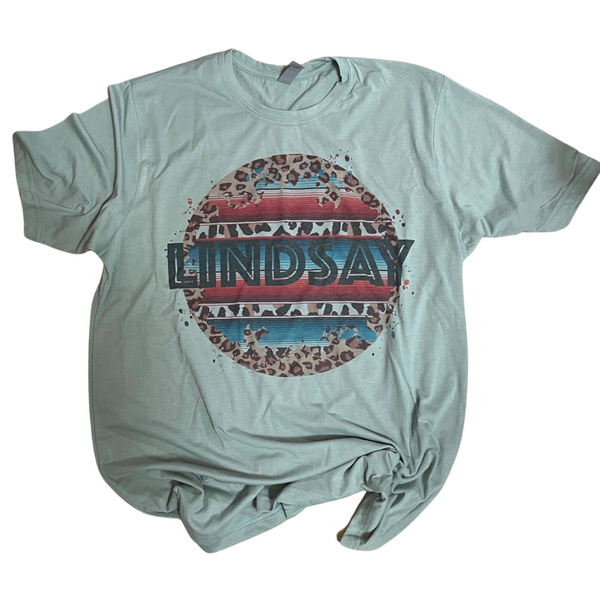 Lindsay Serape Tee