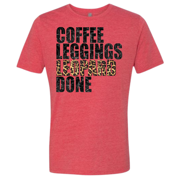 Leopard Done Tee