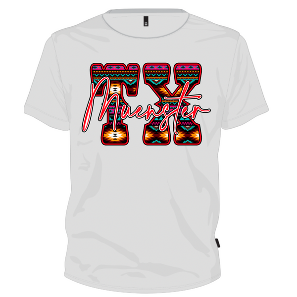 Muenster Texas Aztec Tee