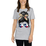 Texas Messy Bun Tee