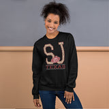 Saint jo Texas Distressed Leopard Sweatshirt
