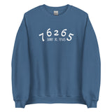 What's Your Zip Crewneck 76265