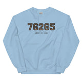 Leopard Zip Code Crewneck 76265