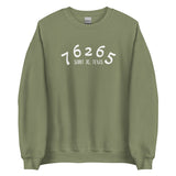 What's Your Zip Crewneck 76265